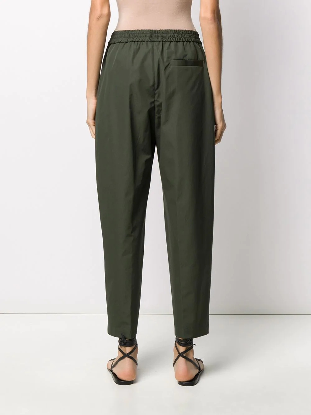 loose-fit cropped trousers - 4