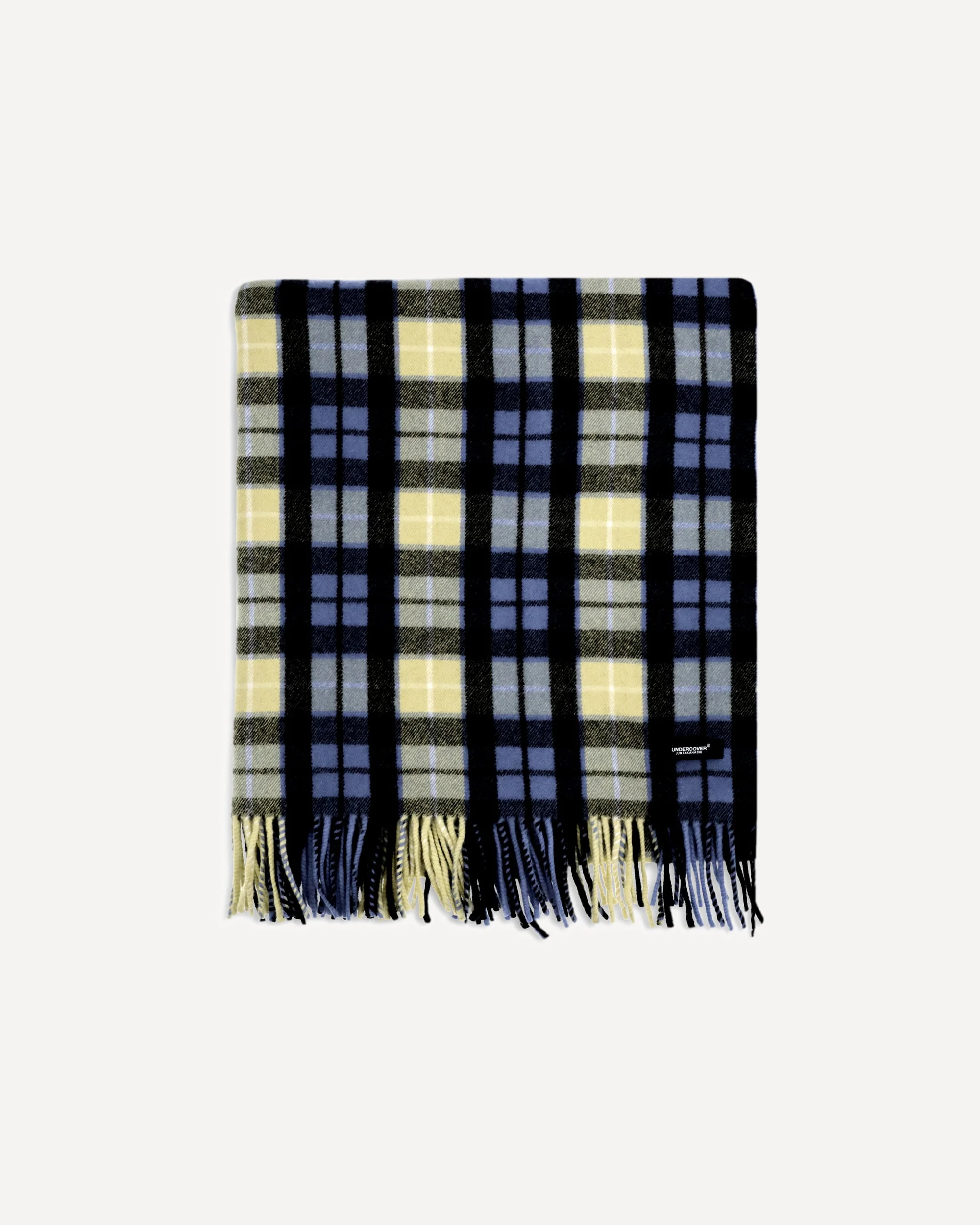 Wool check Scarf - 1