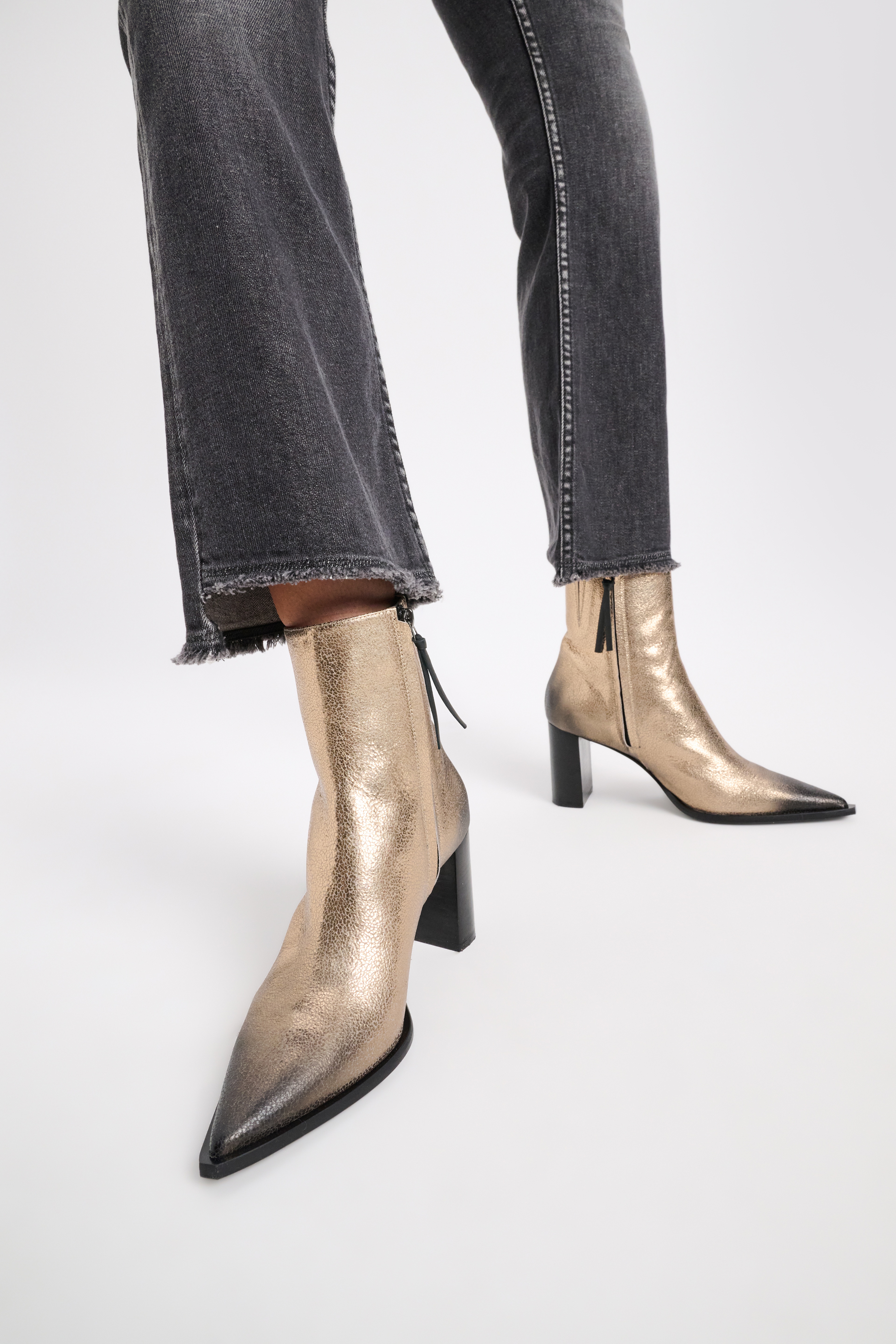 METALLIC CHIC bootie - 4