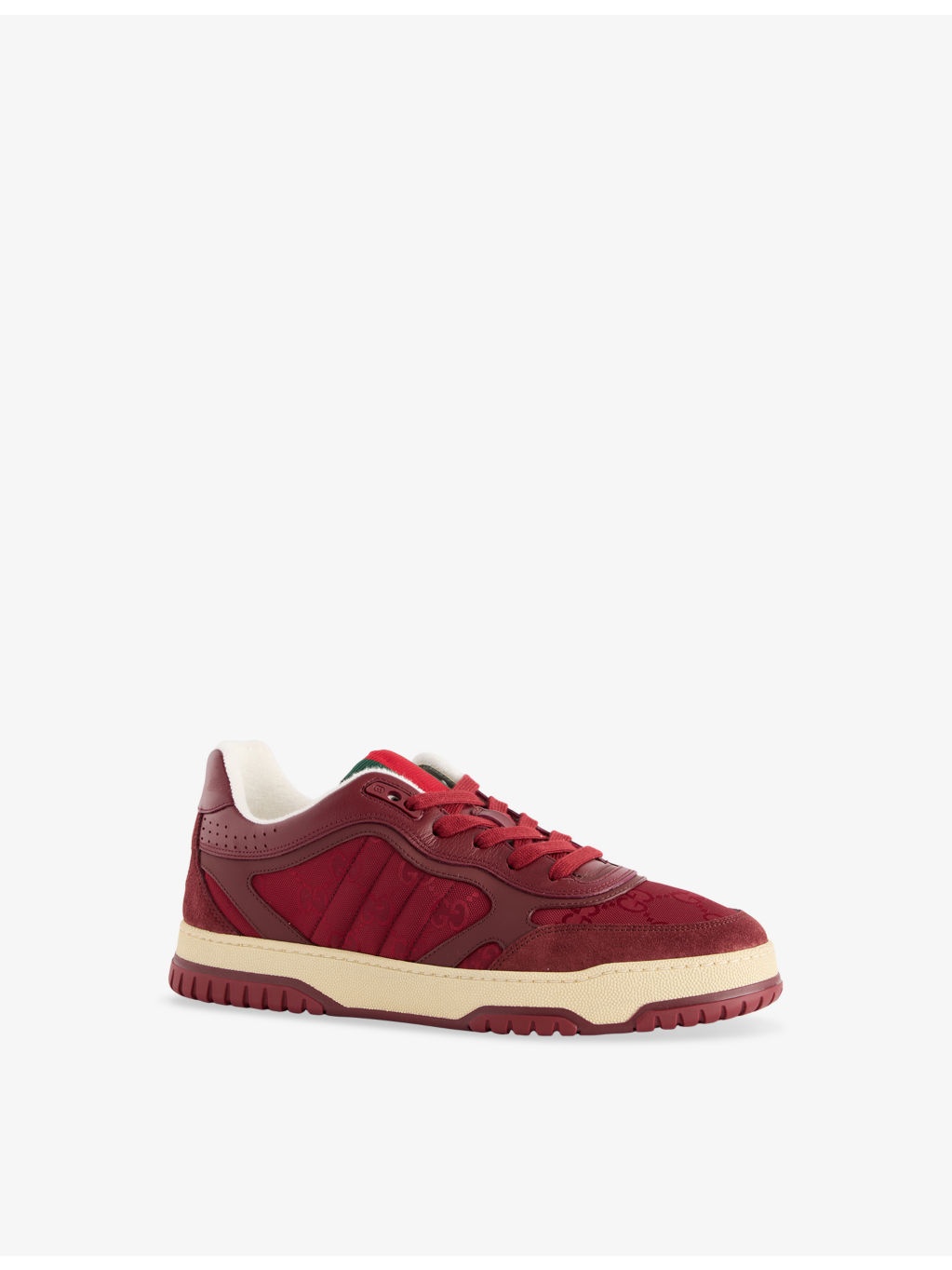 Re-Web Suede And Shell Mid-Top Trainers - 3