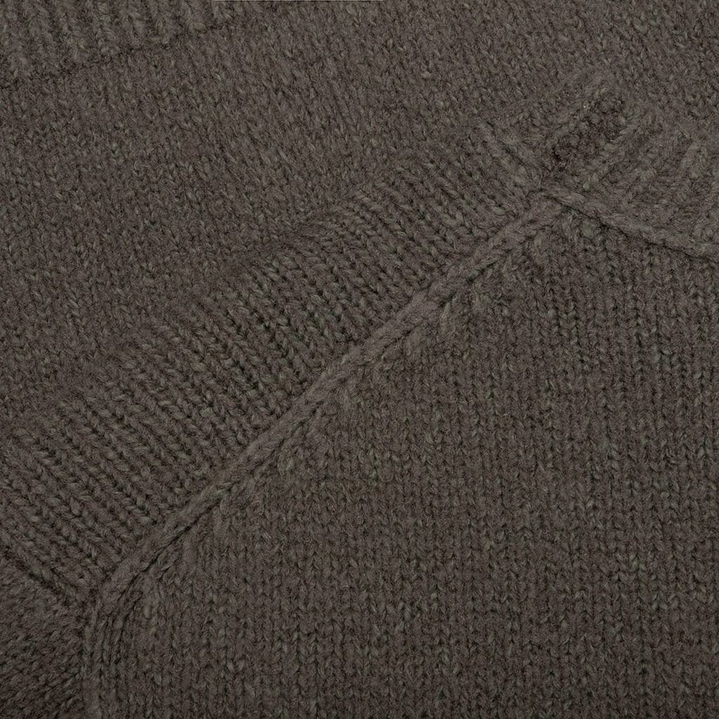 Acne Studios – Wool Blend Crewneck Sweater Green - 3