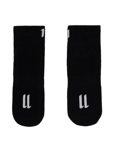 11 by Boris Bidjan Saberi Three-Pack Black Ankle-High Socks outlook