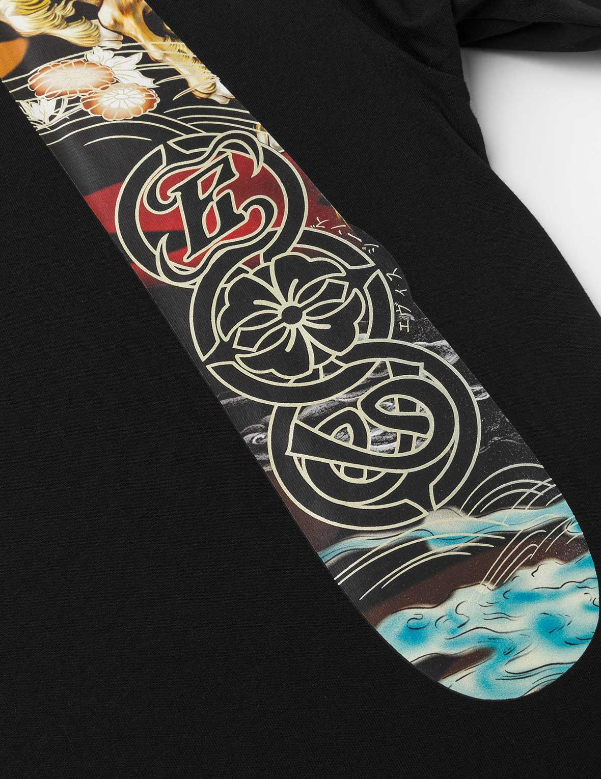 Hakutaku Daicock Print Relax Fit T-shirt - 7