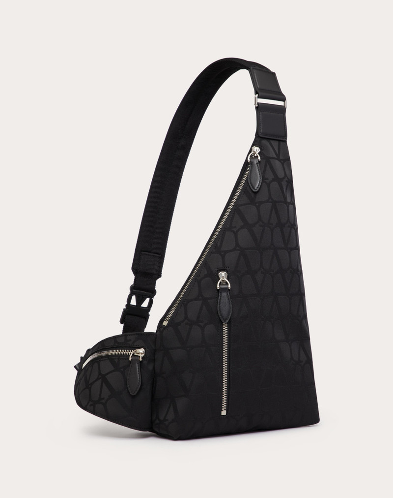 TOILE ICONOGRAPHE CROSSBODY BACKPACK IN TECHNICAL FABRIC 2