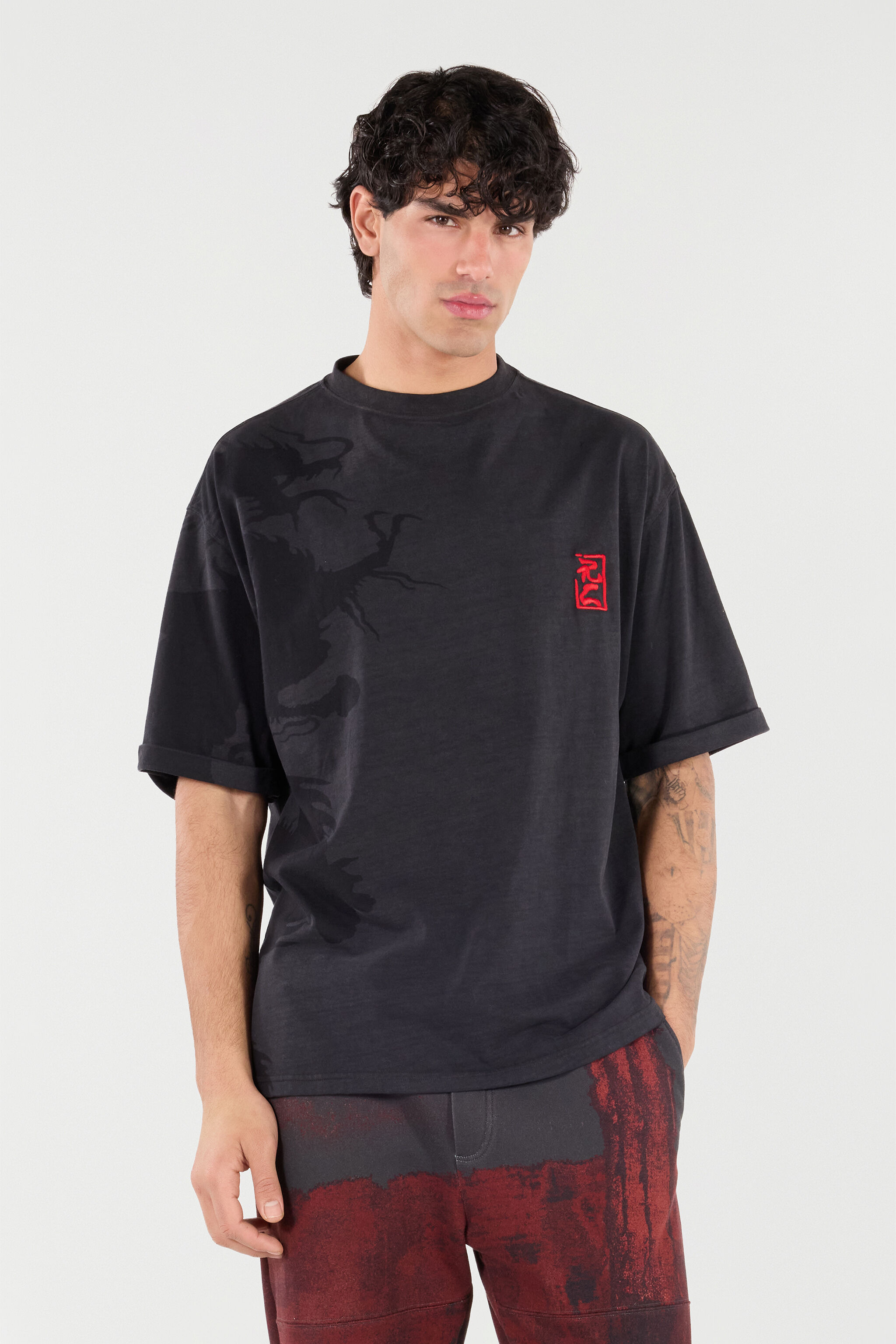 T-Shirt With Ideogram RC Monogram - 3