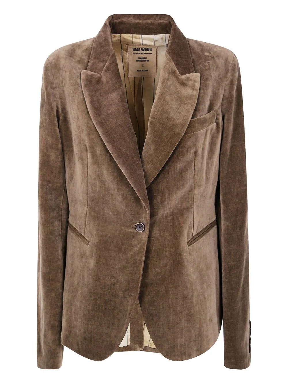 single-breasted blazer - 1