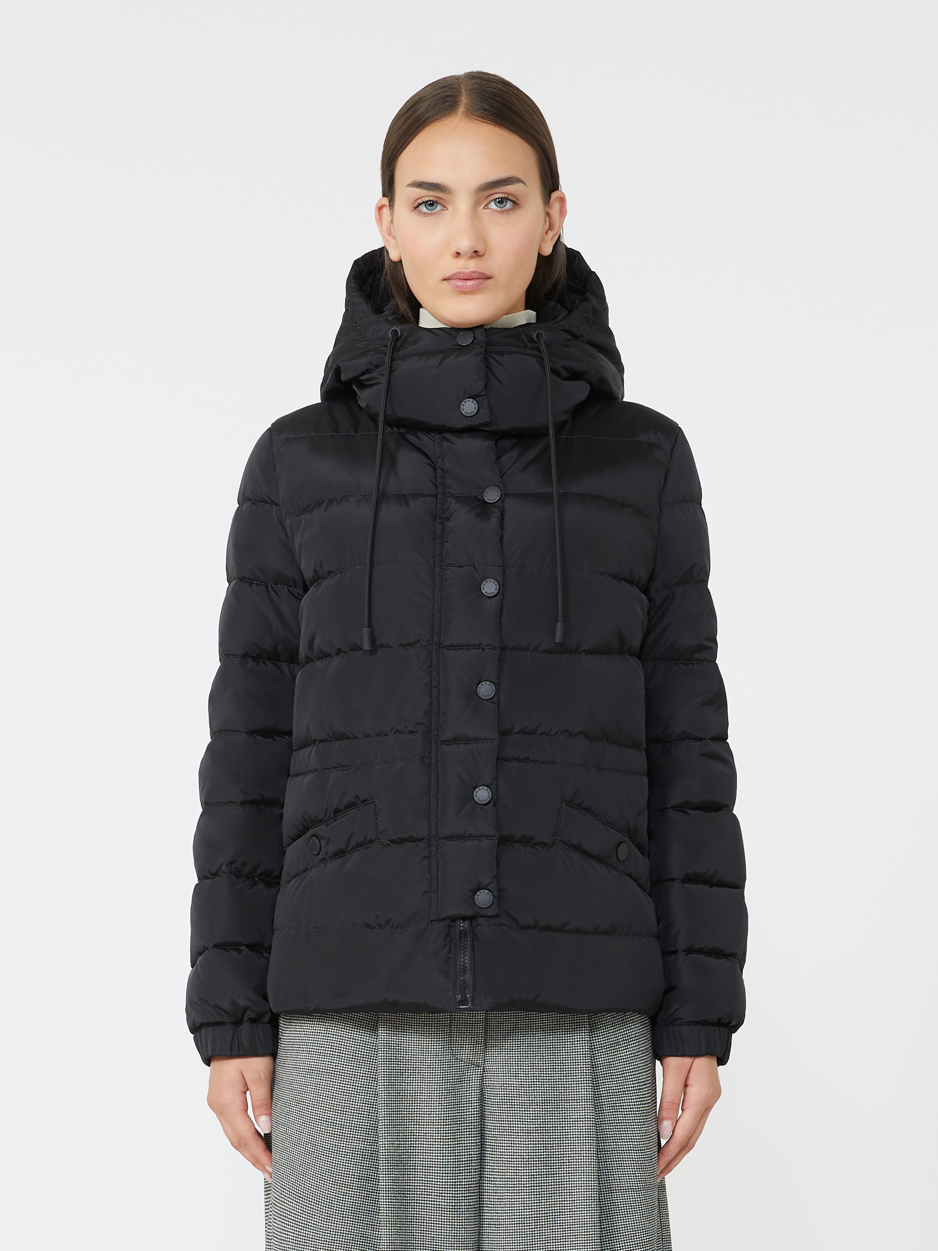 SAX Short down jacket in water-repellent taffeta - 3