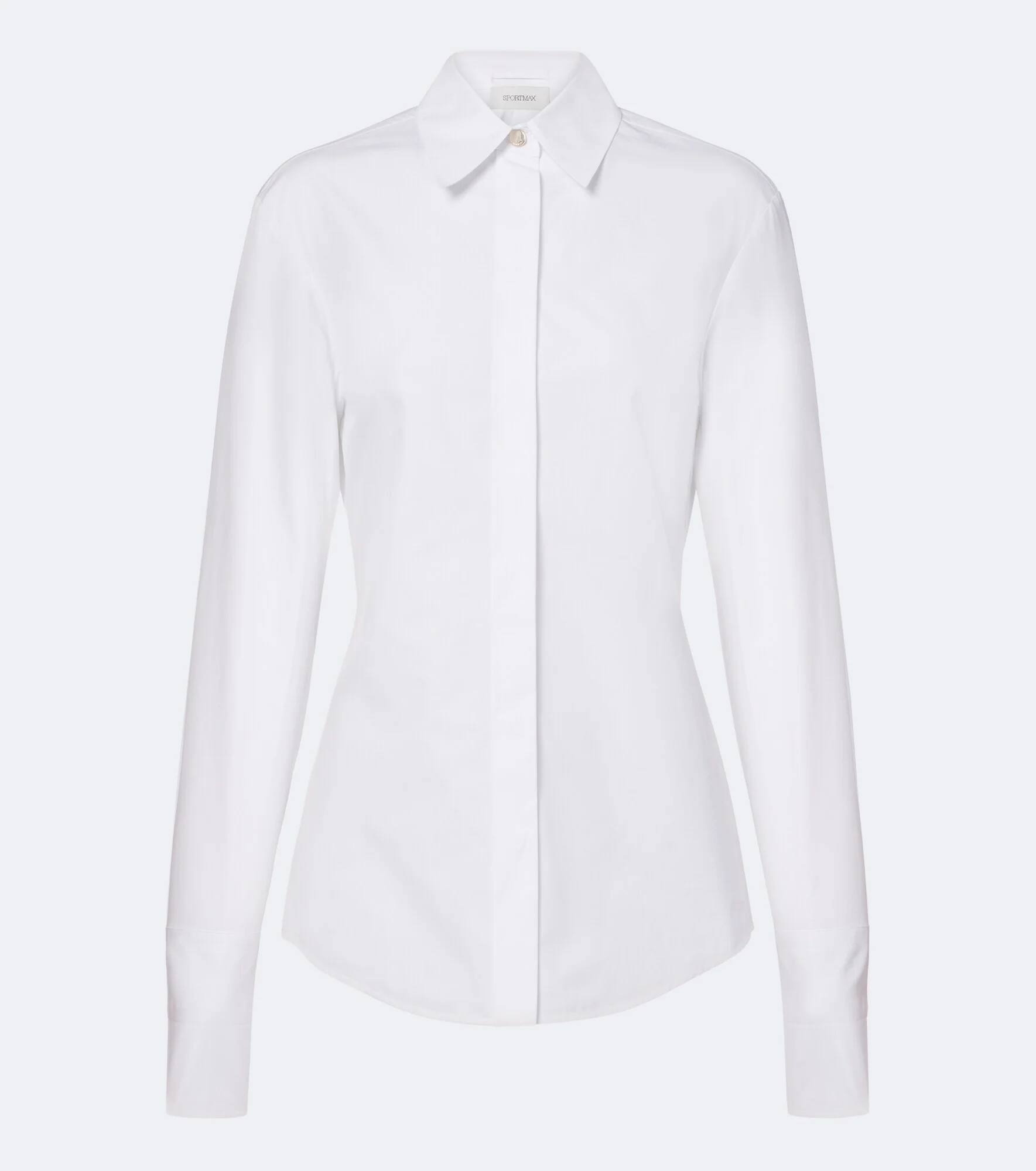 Cotton poplin shirt - 1