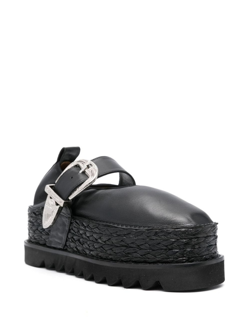 TOGA PULLA 70mm platform heel ballerina shoes outlook