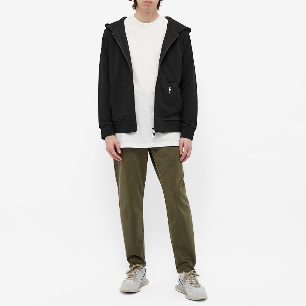 Neil Barrett Thunderbolt Zip Hoody - 7