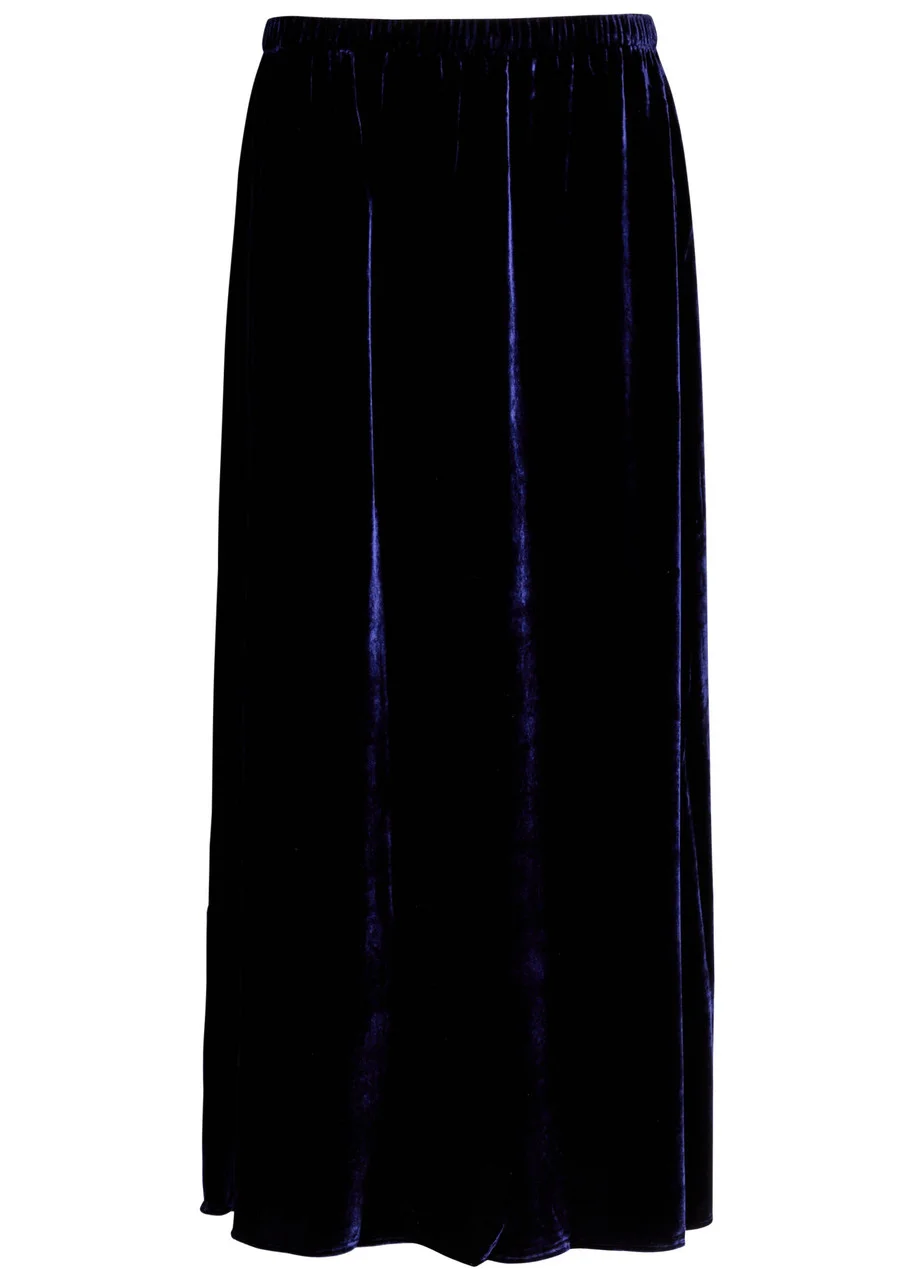 Eileen Fisher Velvet Maxi Skirt - 1