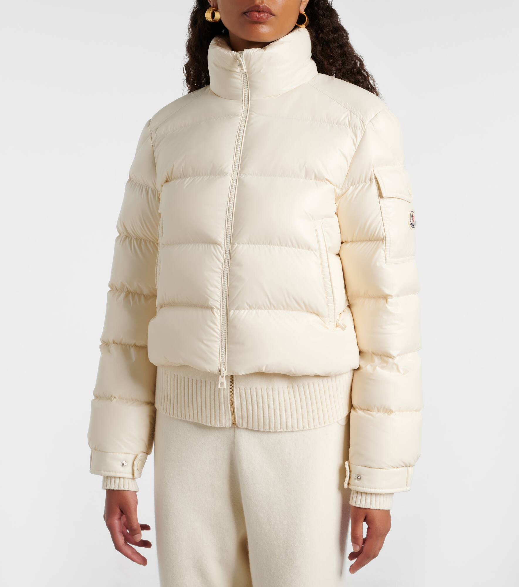 Petra nylon laqué down jacket - 6