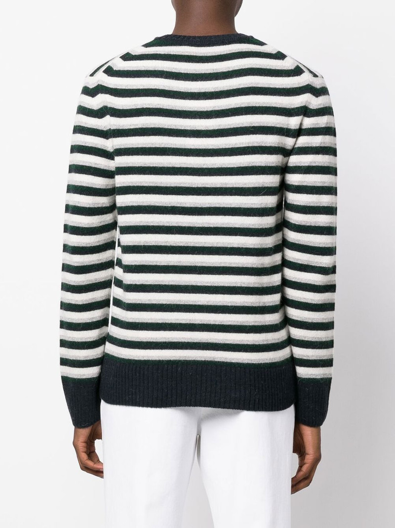 stripe-print knit jumper 4