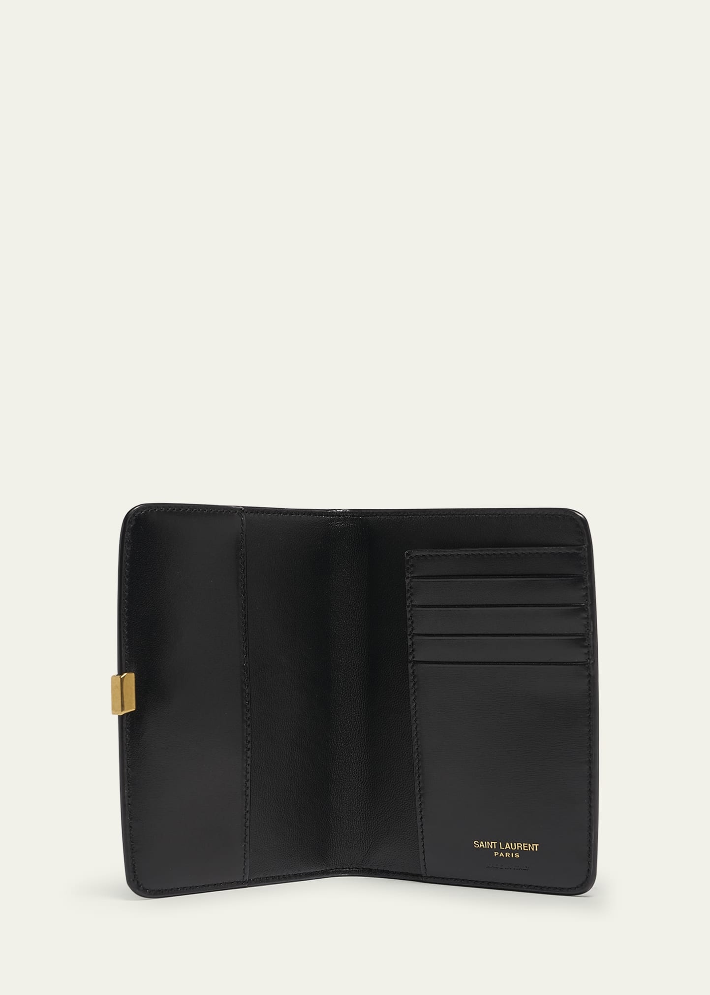 YSL Passport Holder in Calfskin - 4