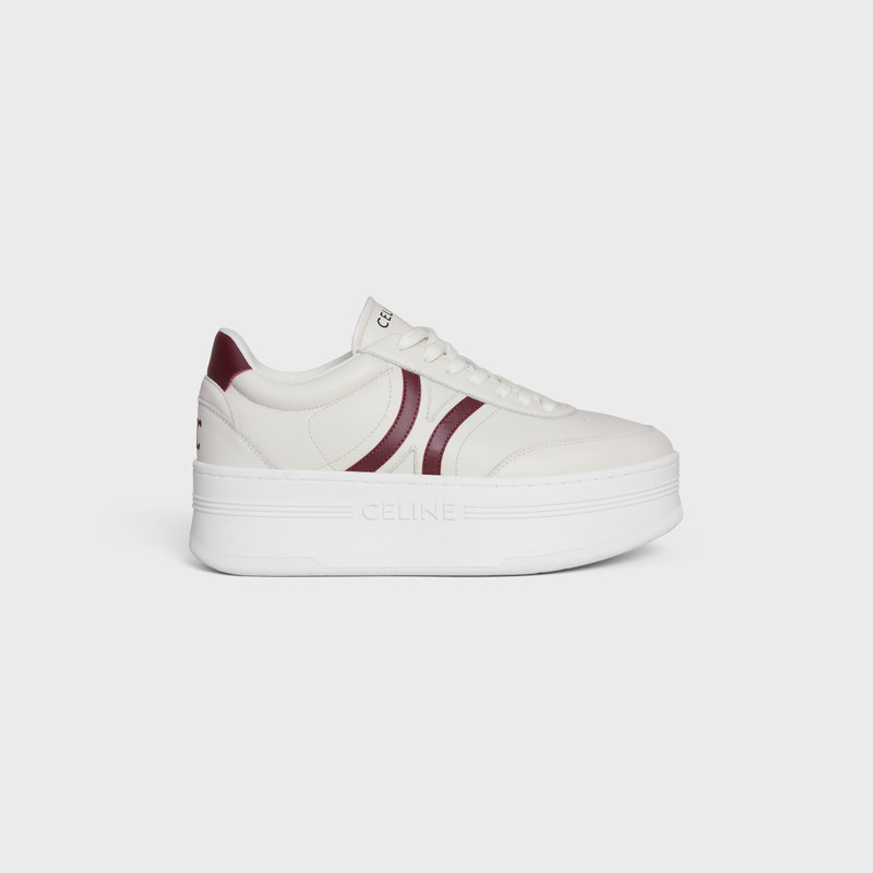 CELINE - BLOCK SNEAKERS WITH BACK TRIOMPHE AND WEDGE OUTSOLE IN CALFSKIN 1