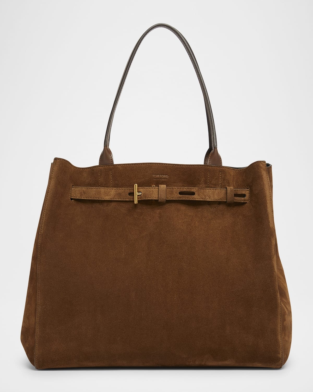 Audrey Large Tote Bag in Calfskin Suede - 1