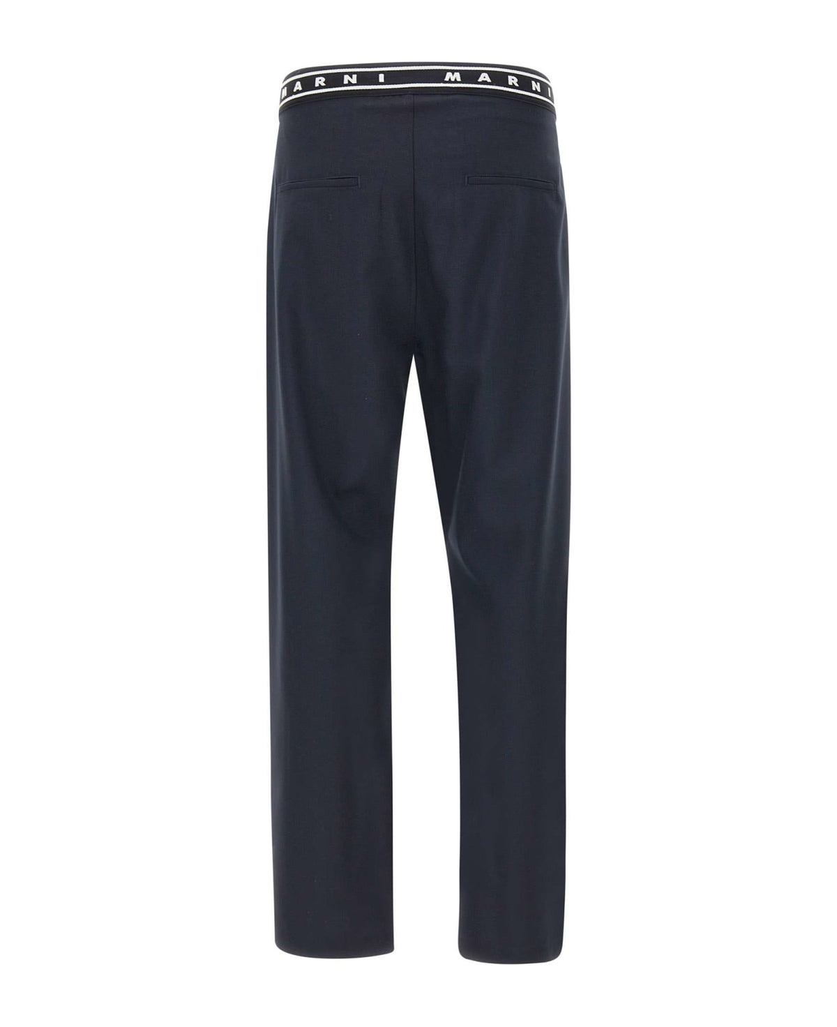 MEN'S STRAIGHT PANTS (BLUBLACK) - 3