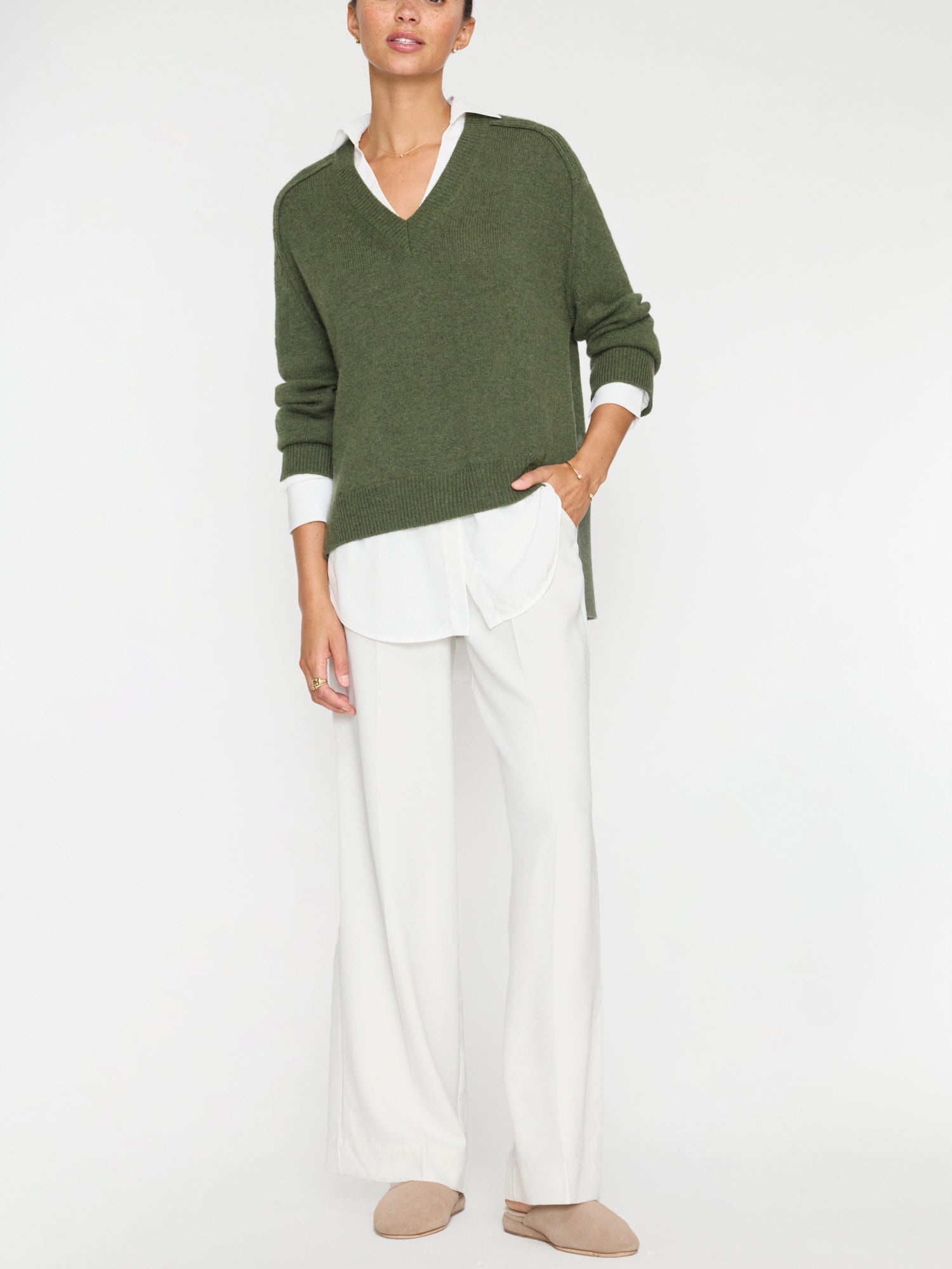 The Looker Layered V-Neck - 6