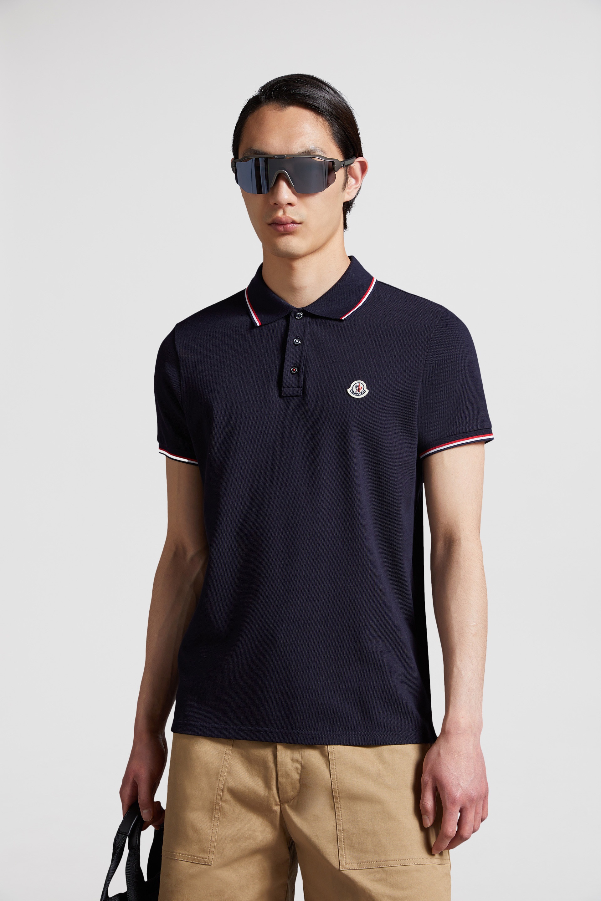 Tricolor-Trimmed Cotton Piquet Polo Shirt - 2