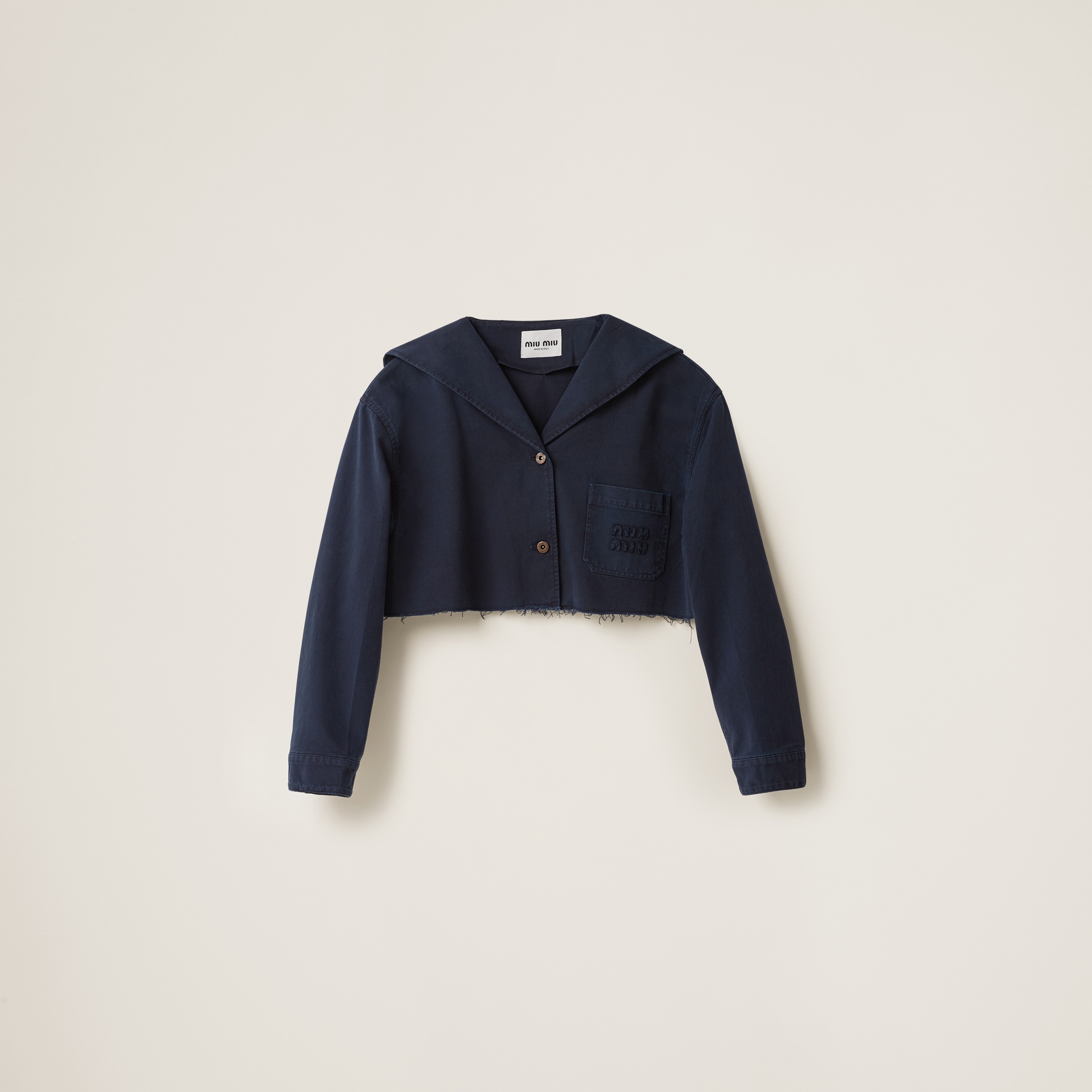 Drill blouson jacket - 1