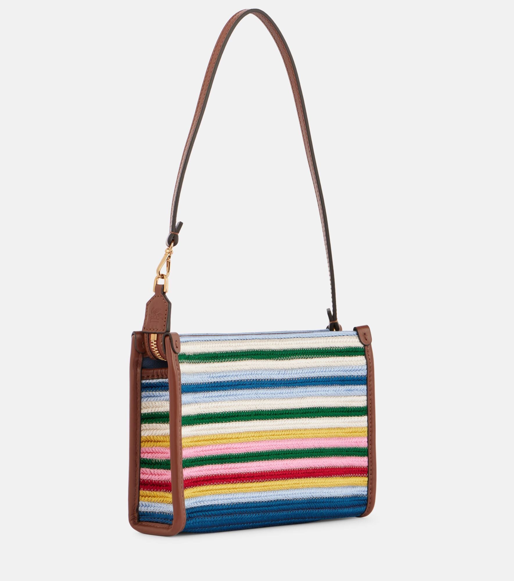 Libra Small canvas shoulder bag - 4