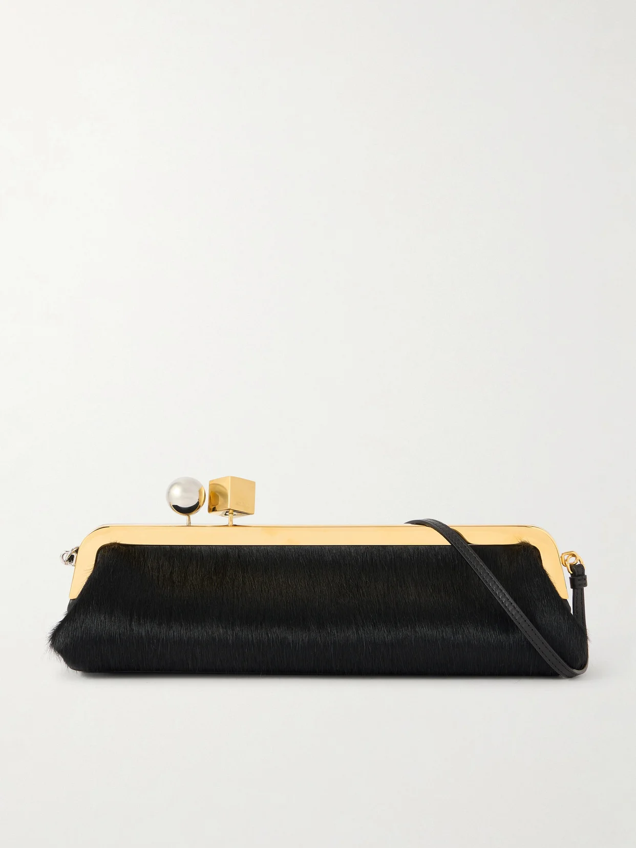 Salon Calf Hair Clutch - 1