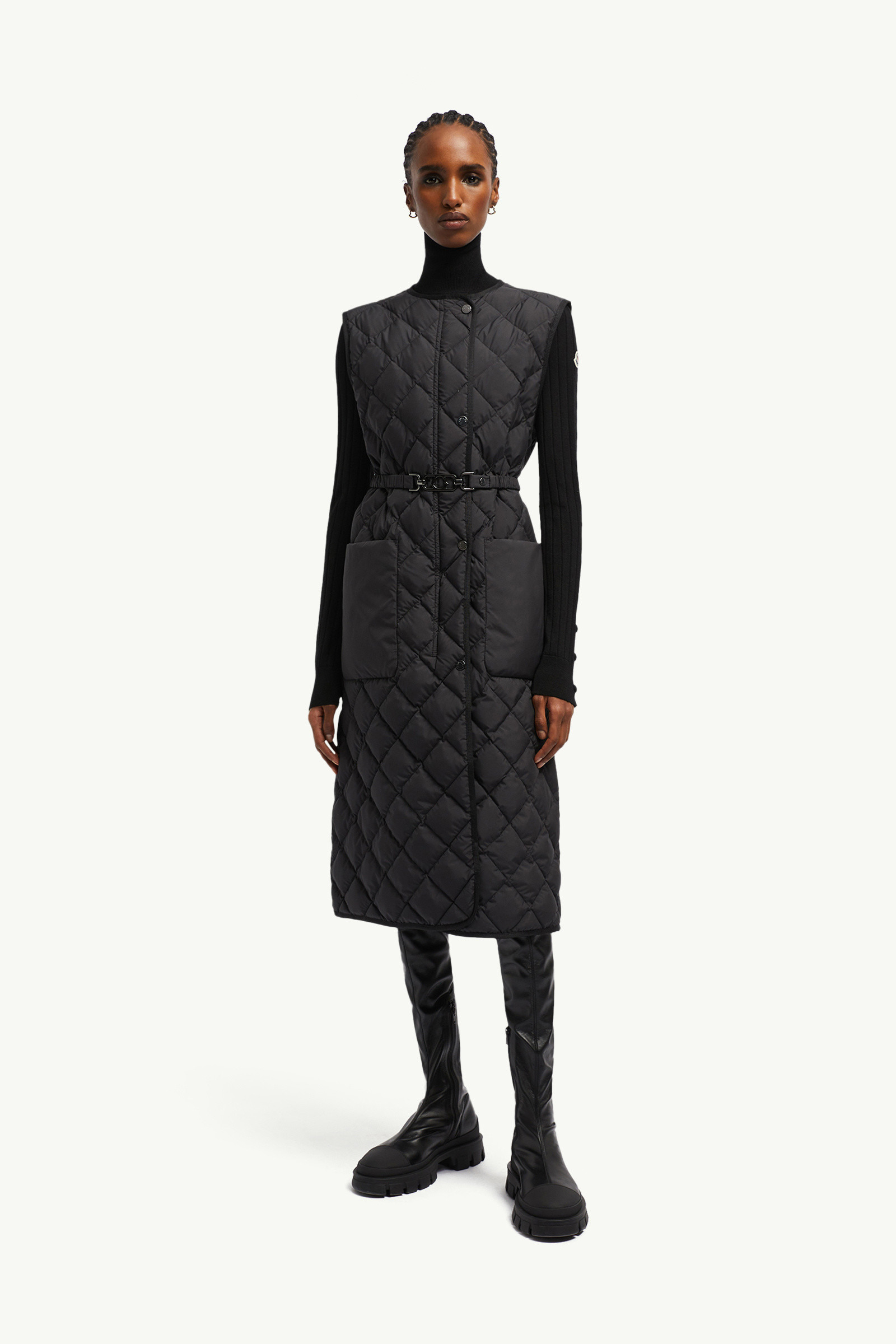 Butor Diamond-Quilted Long Down Vest - 3