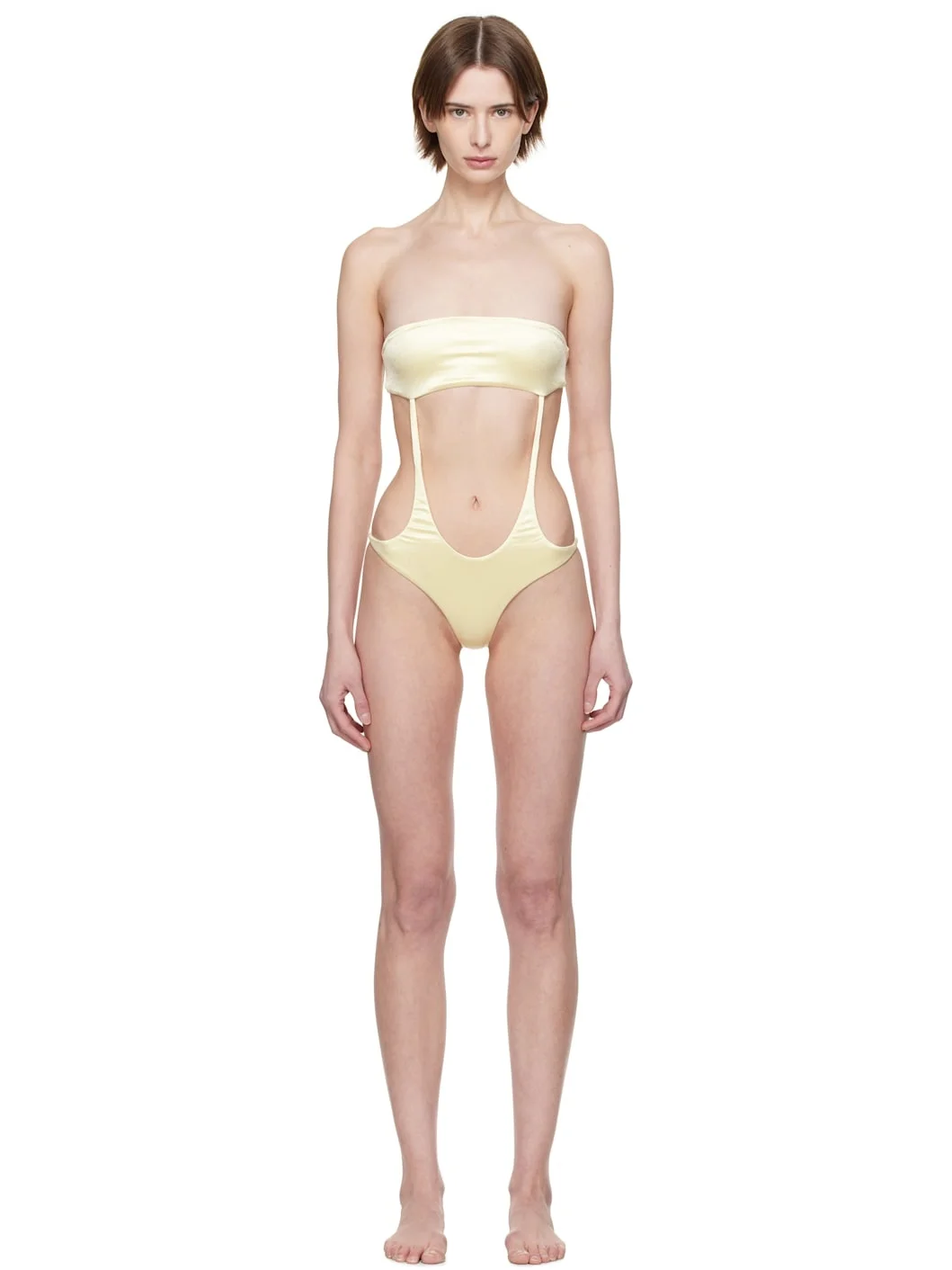Yellow Dandelion Swimsuit - 1