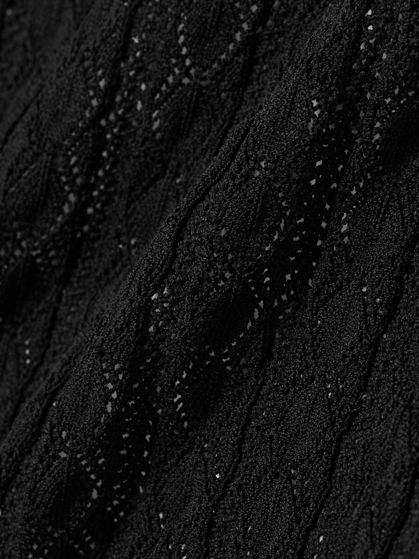 Silas pointelle-knit bodysuit Black - 4