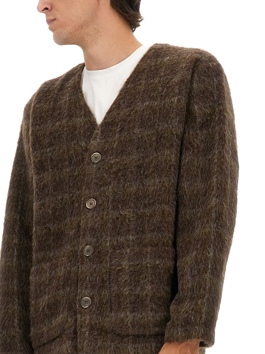 Wool Blend Cardigan - 4