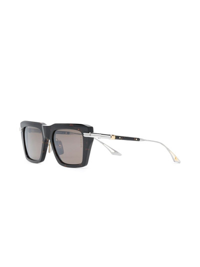 DITA tortoiseshell-effect square sunglasses outlook