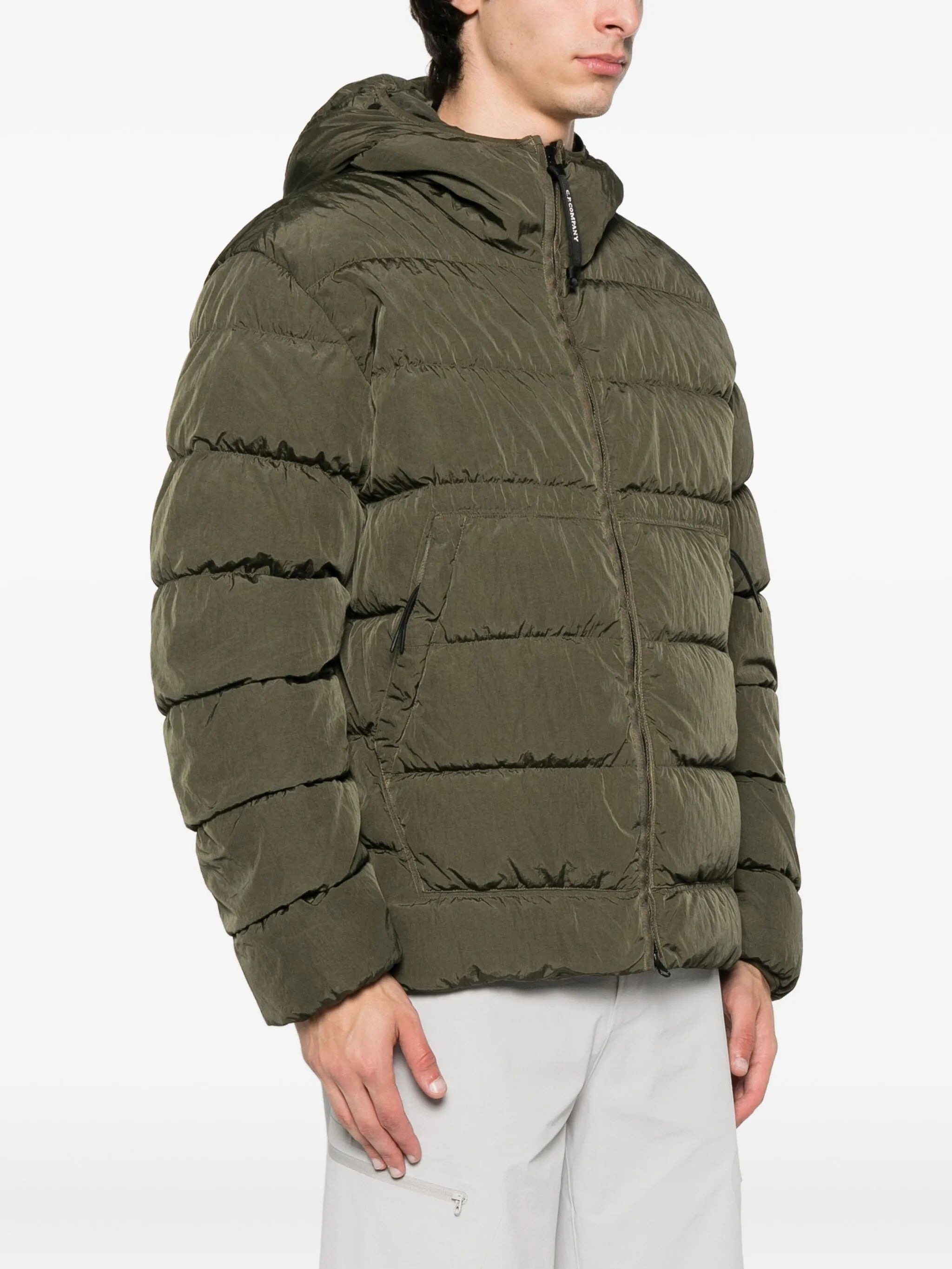 C.p. Company Hooded Puffer Jacket - 4