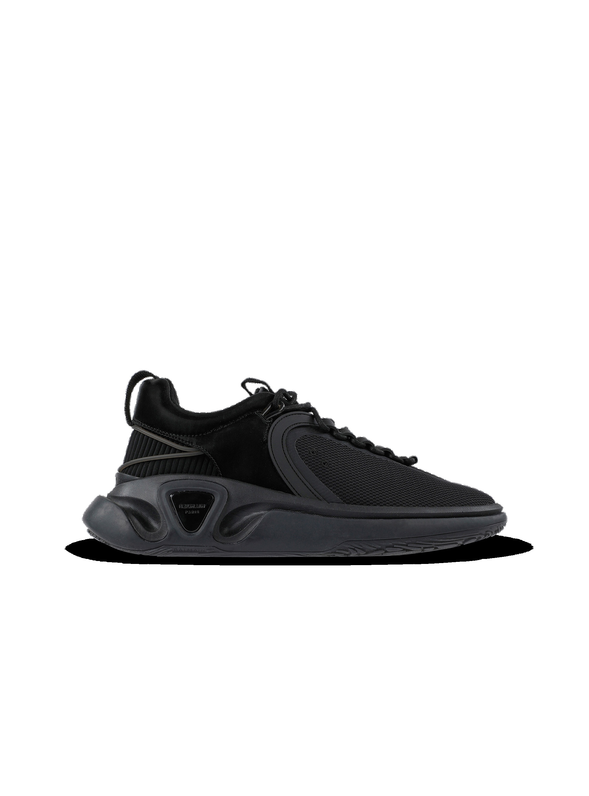 Reflective material and mesh B-Runner sneakers - 1