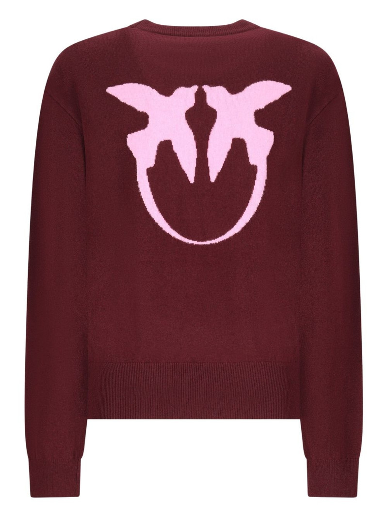 PINKO logo-embellished knit outlook