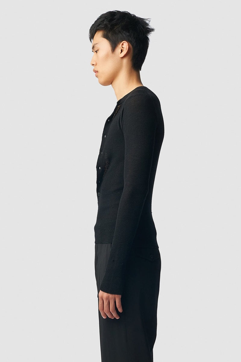 Ann Demeulemeester Zander Serafino Rib Top outlook