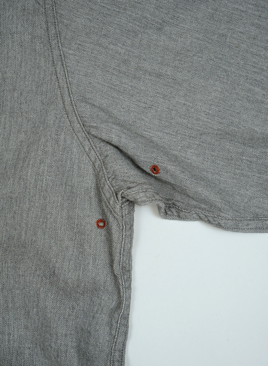 Baseball Shirt Short Sleeve Type 2 in Light Grey - 6