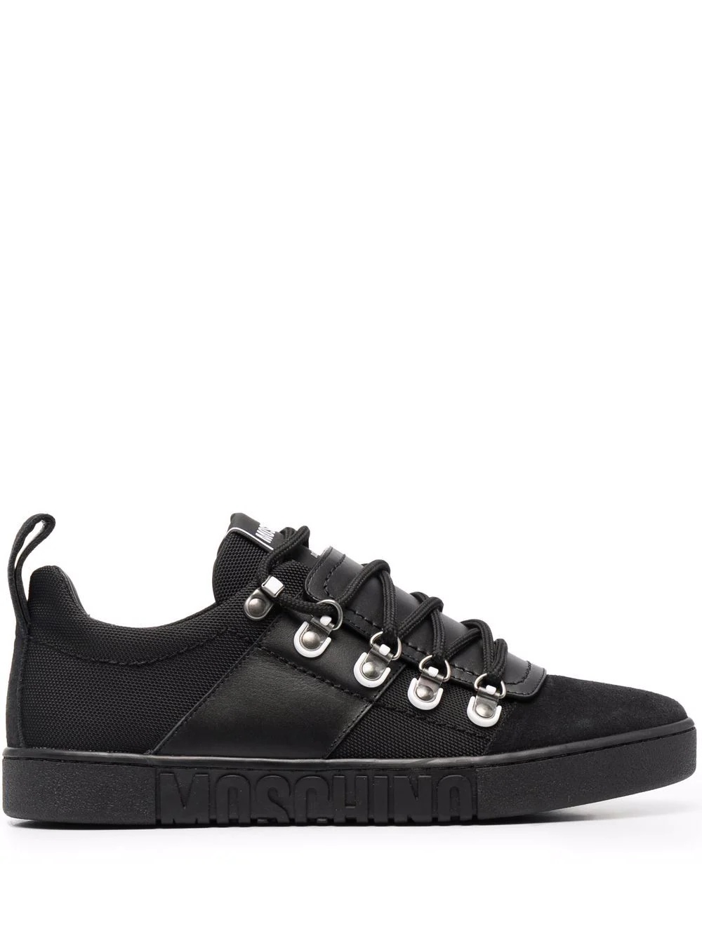 tonal low-top sneakers - 1