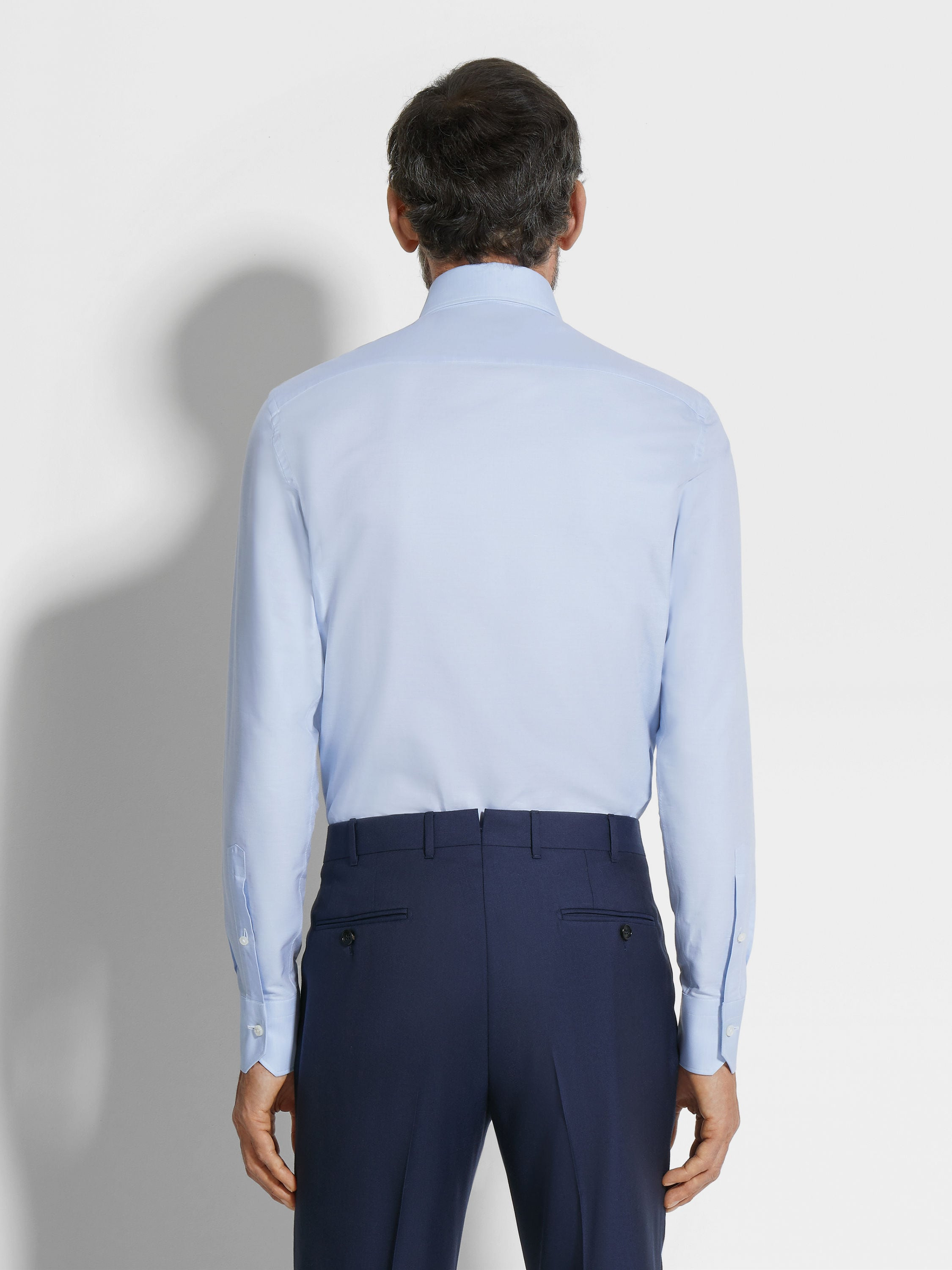 LIGHT BLUE TROFEO™ COTTON SHIRT - 5