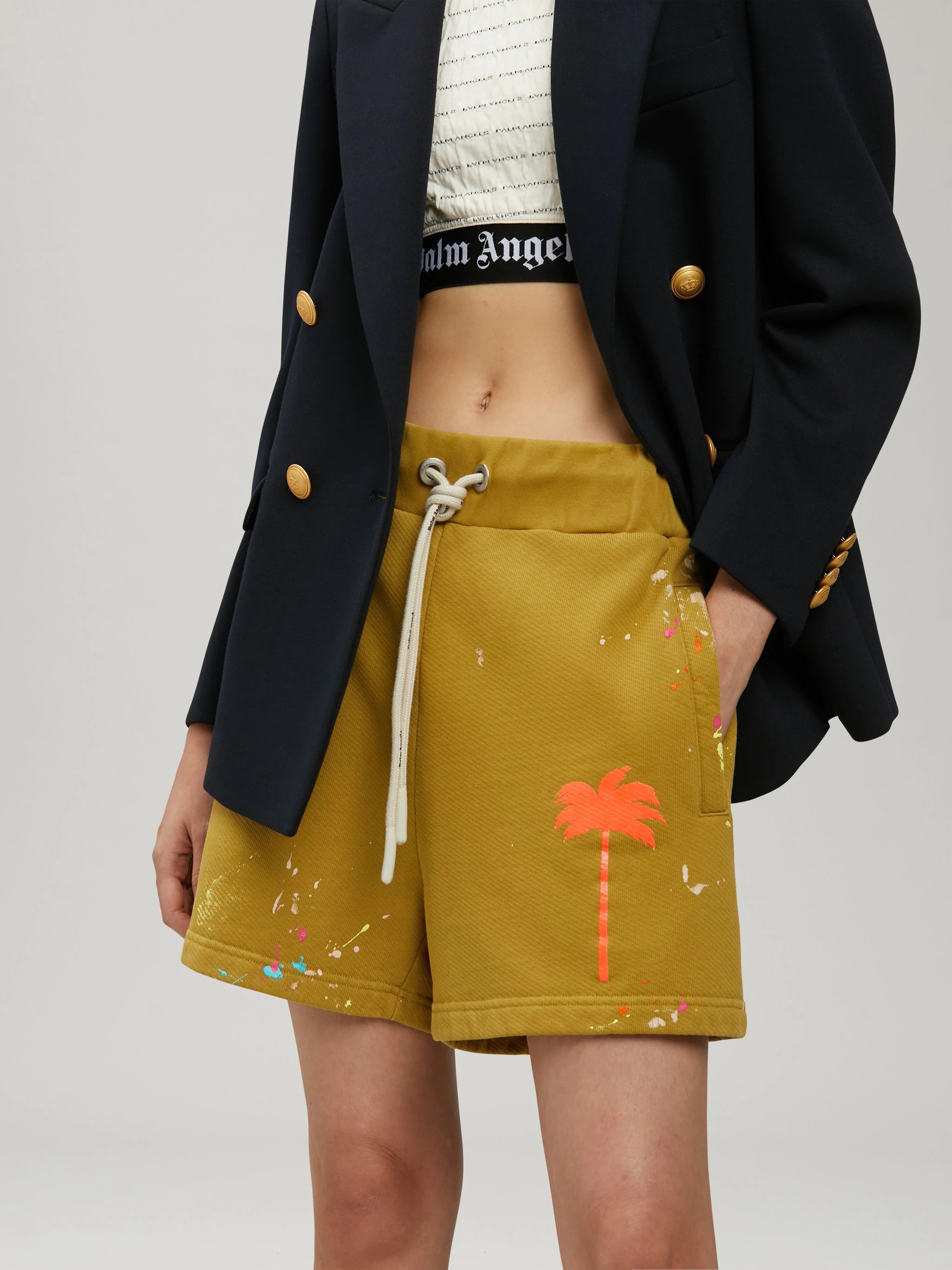 PAINTED SWEATSHORTS - 6