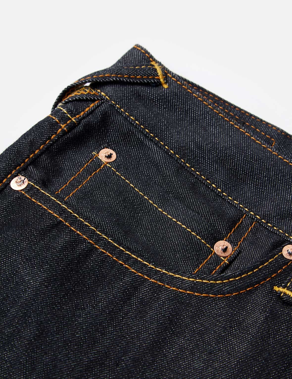 TWO-TONE LANDSCAPE DAICOCK DENIM SHORTS - 7