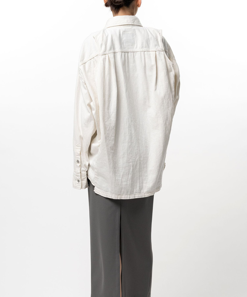 Vest Combined Denim Shirt 6
