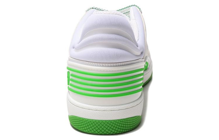 (WMNS) Gucci Basket 'White Green' 700290-2SHG0-9089 - 6