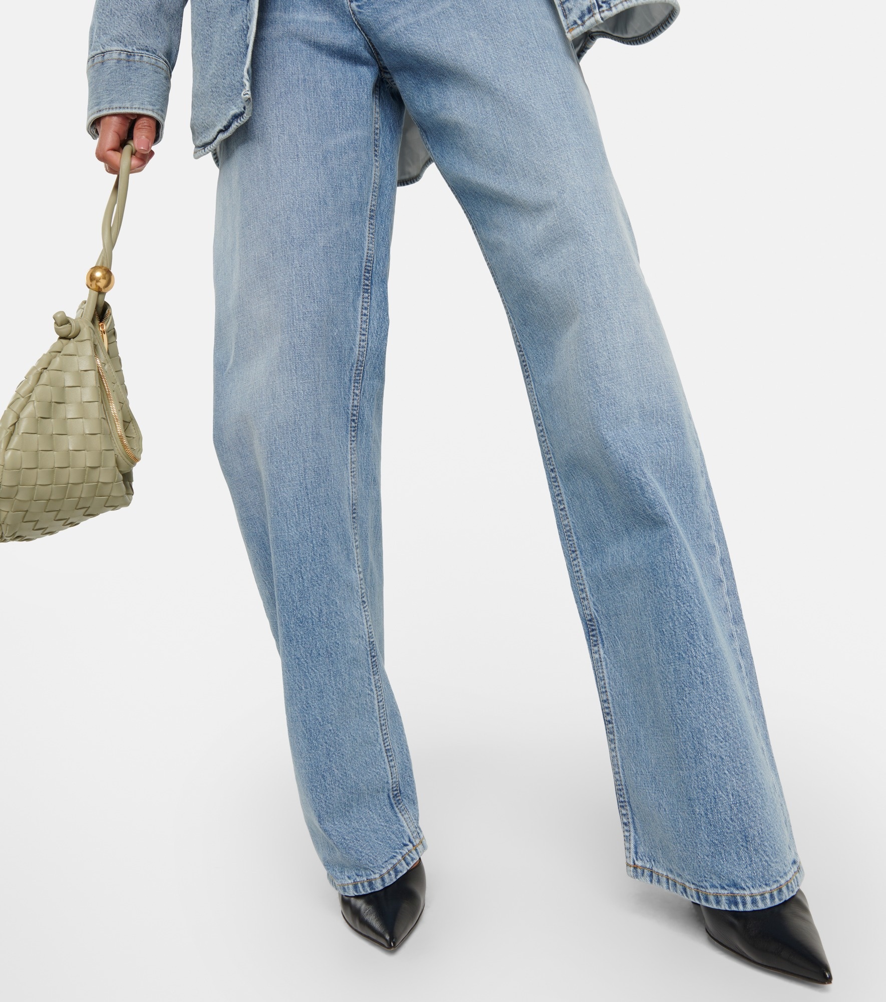 High-rise straight jeans - 5
