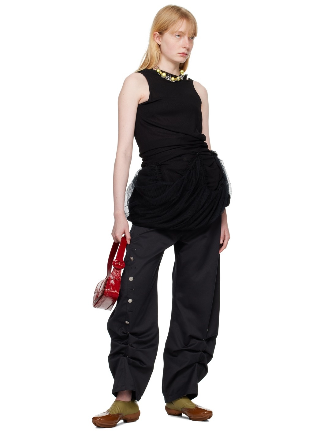 Black Apollinaire Trousers - 4