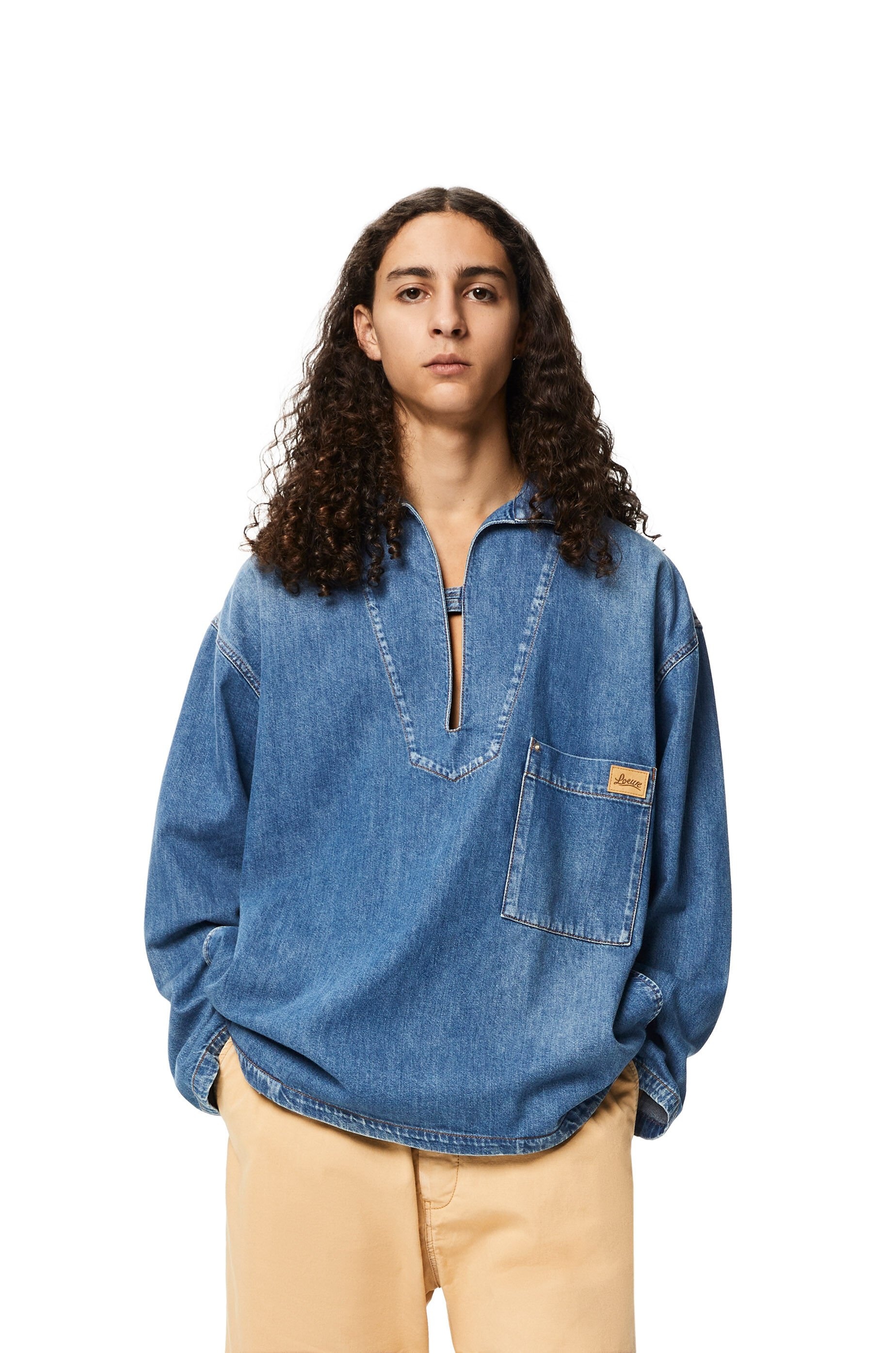 Vareuse shirt in denim - 3