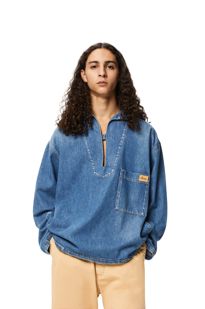 Vareuse shirt in denim 3