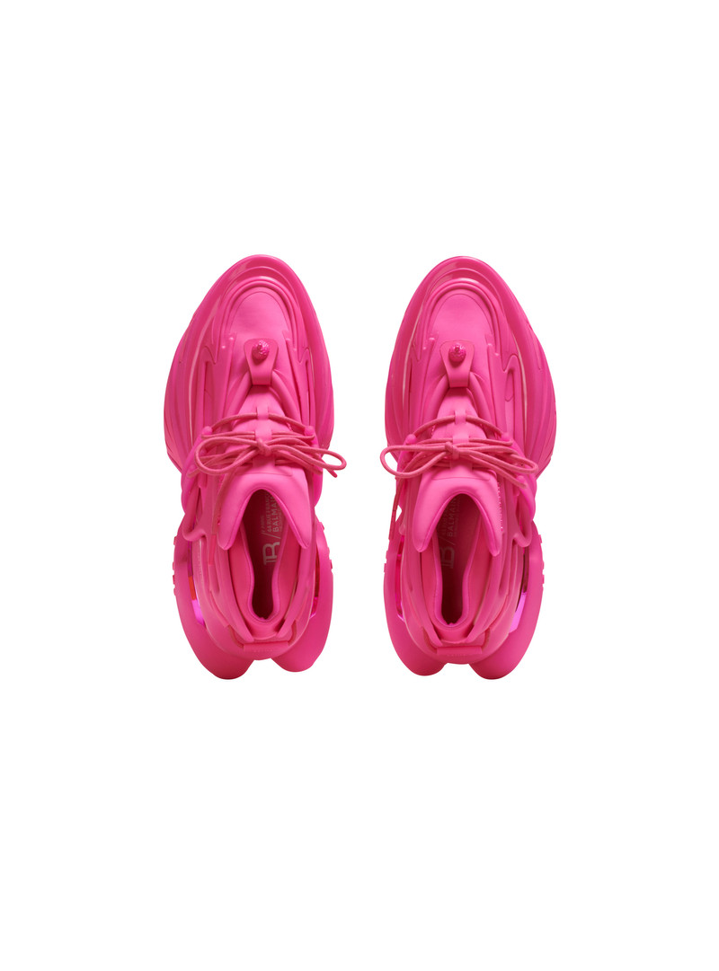 Unicorn trainers in neoprene and rubberised leather 3