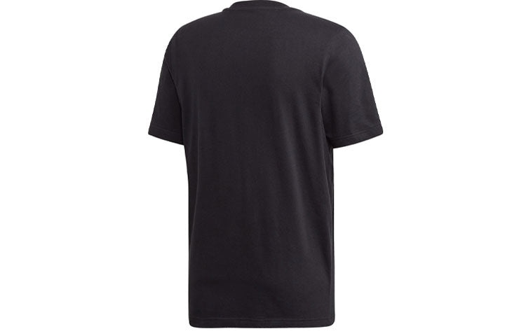 adidas originals Chest Logo Sports Short Sleeve Black FM3338 - 2