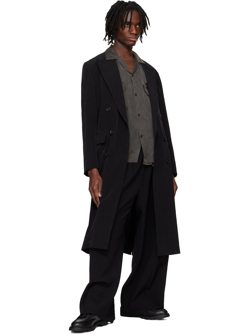 RAINMAKER KYOTO Black Double Cloth Hakama Trousers outlook