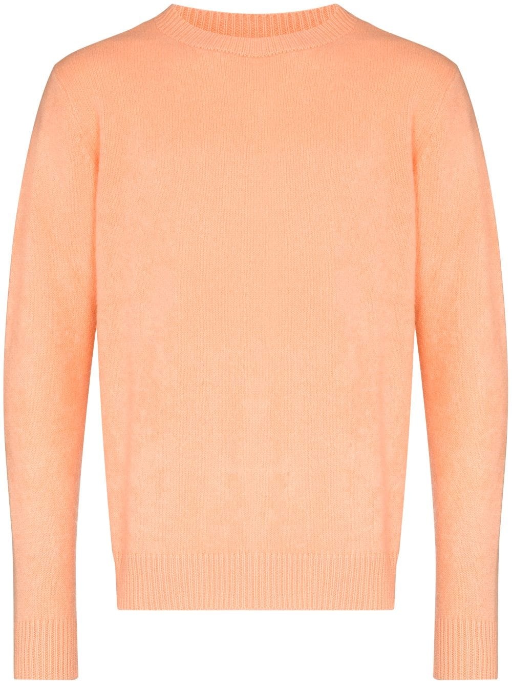 crew-neck cashmere jumper - 1